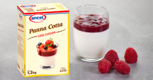 Panna cotta framboise