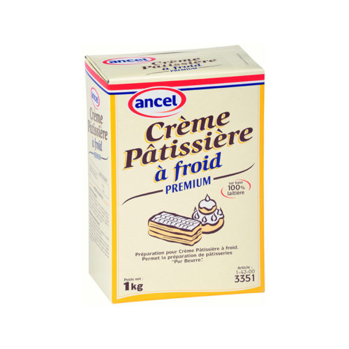 Crème pâtissière à froid premium ancel - Condifa