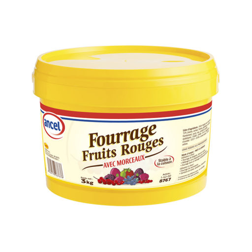 Fourrage fruits rouges avec morceaux ancel - Condifa