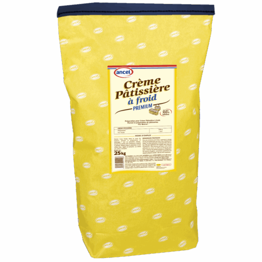 Crème Pâtissière à froid Premium 25 kg ancel