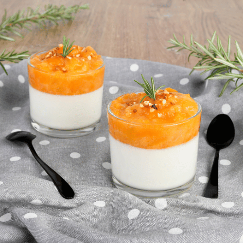 PANNA COTTA ABRICOT & ROMARIN - alsa Professionnel - Condifa