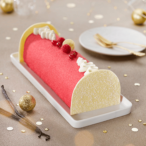 Recette Bûche Cristal d'Hiver