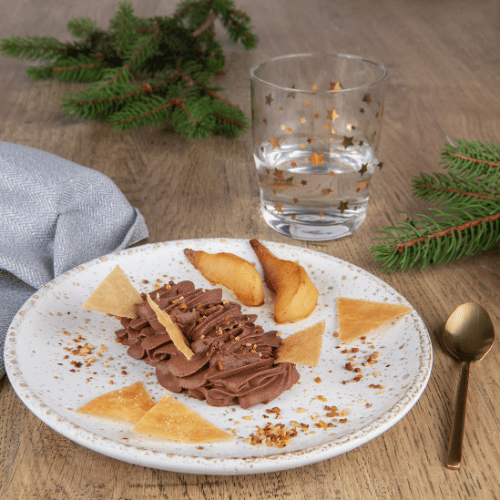 recette mousse au Chocolat festive alsa professionnel