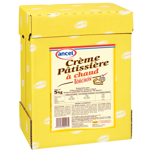 Crème pâtissière à chaud torchon ancel - Condifa