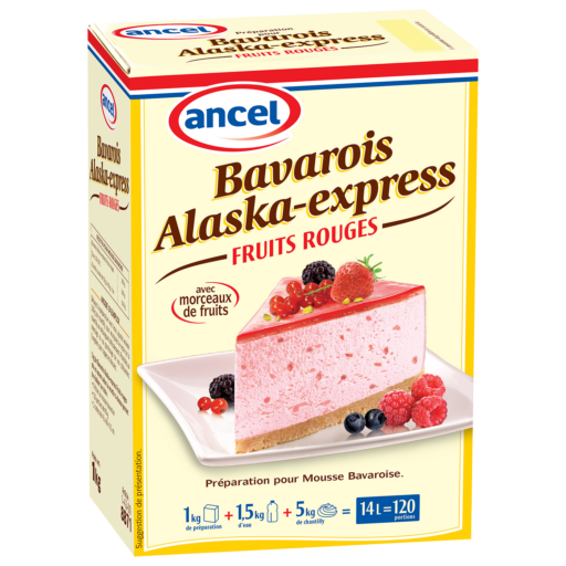 Bavarois alaska express fruits rouges ancel - Condifa
