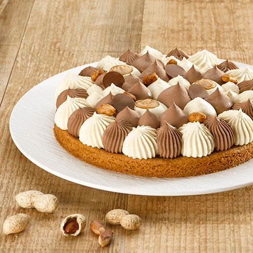 Entremets caramel-choco-cacahuète Condifa