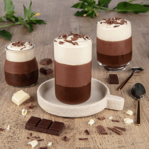 Mousse trois Chocolats Alsa professionnel