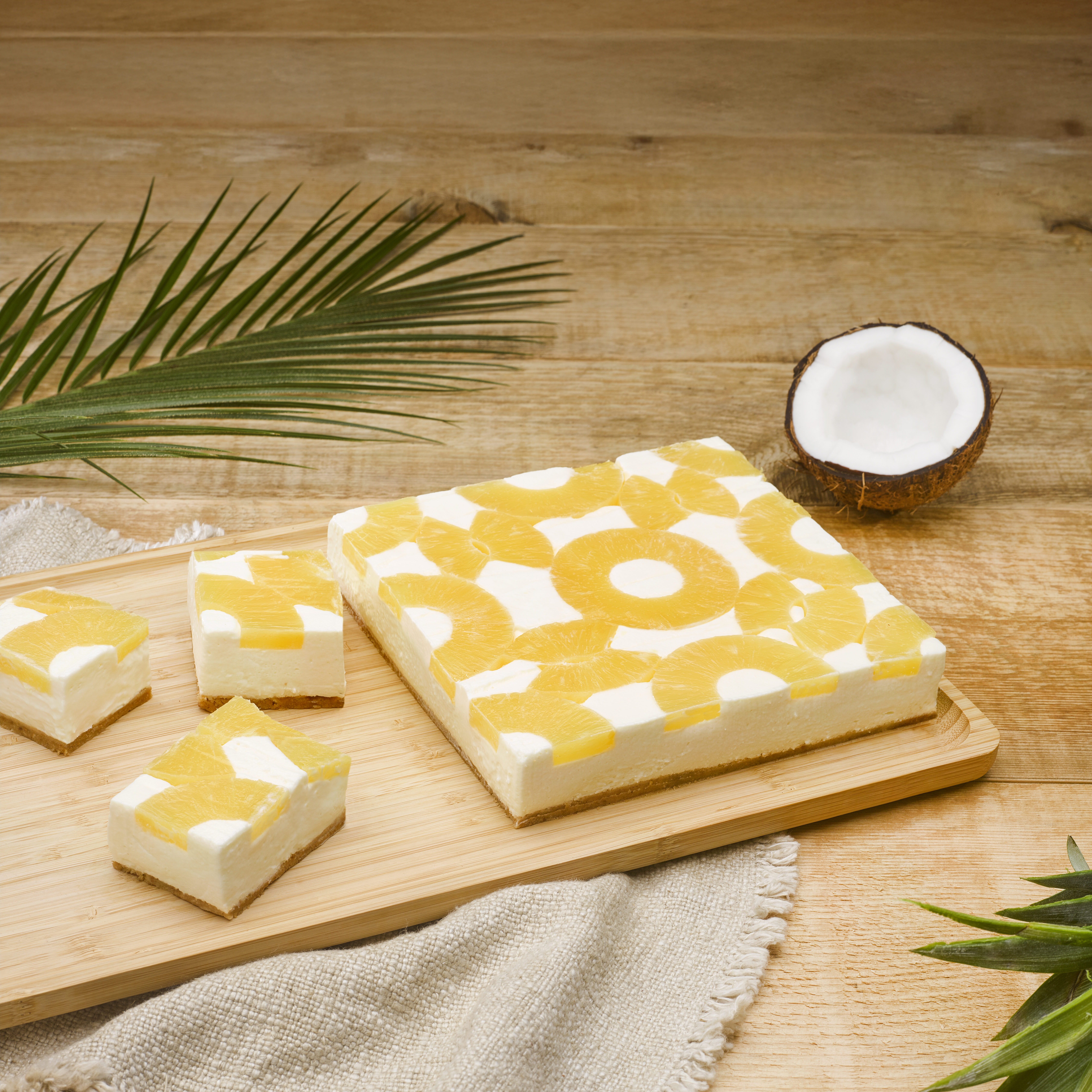 Cheesecake Ananas-coco