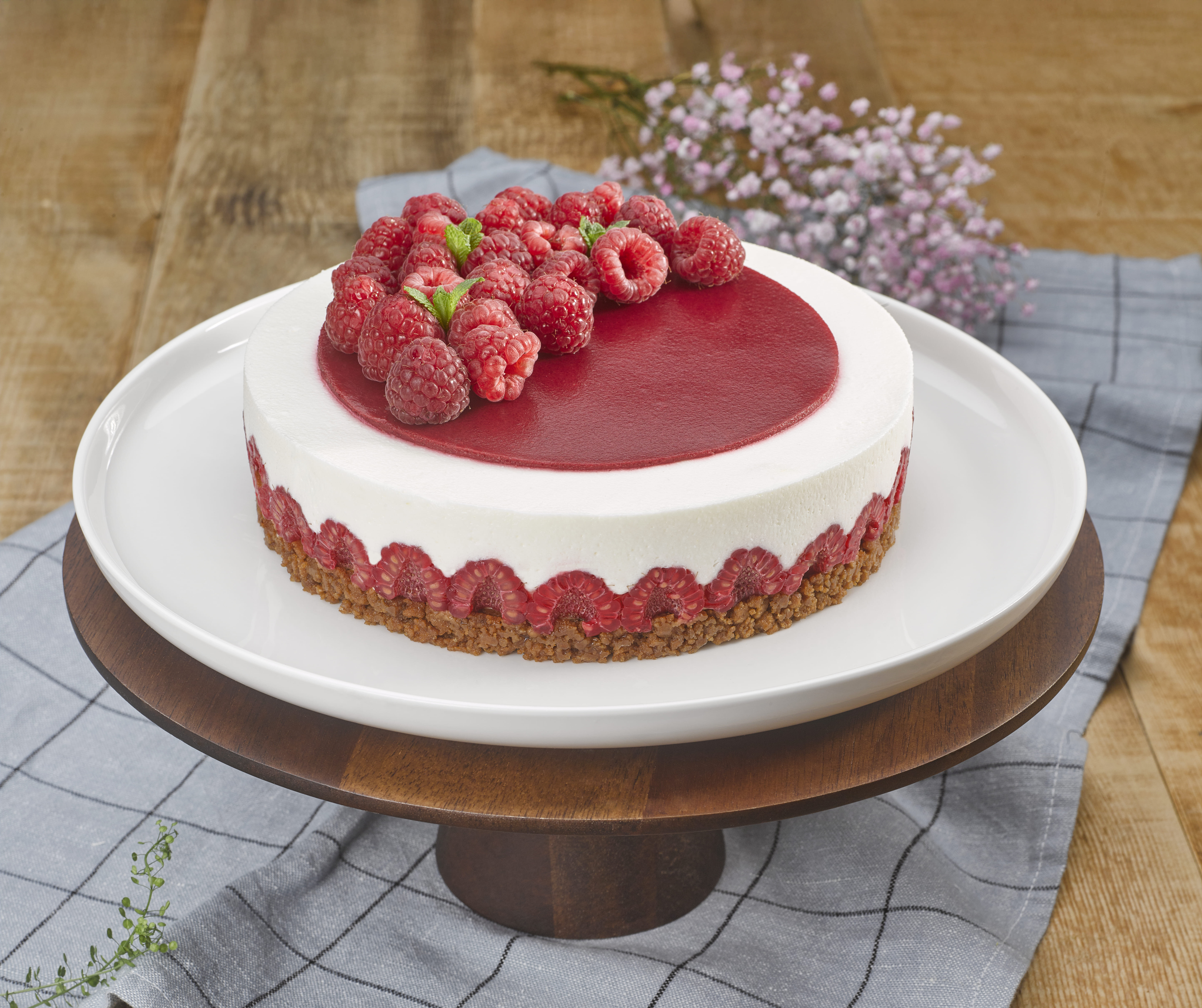 Cheesecake façon Framboisier