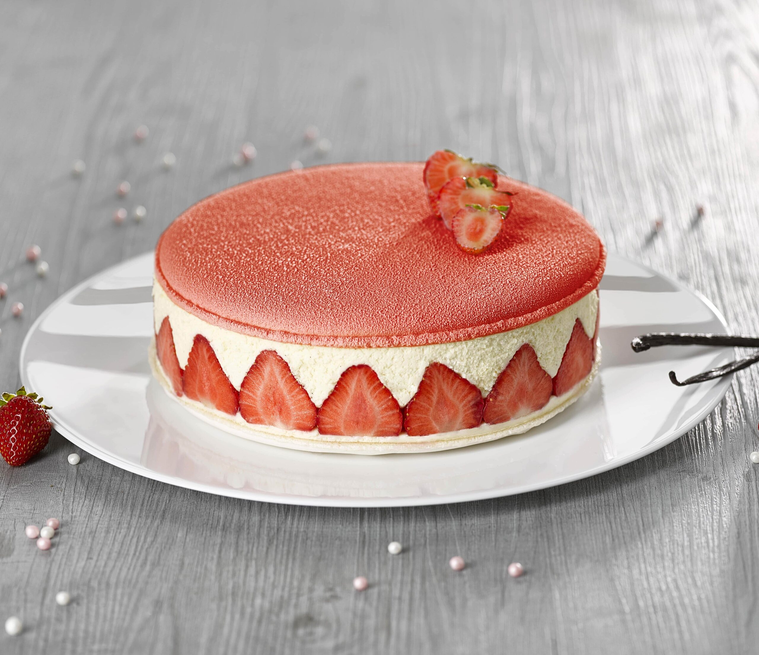Fraisier Macaron