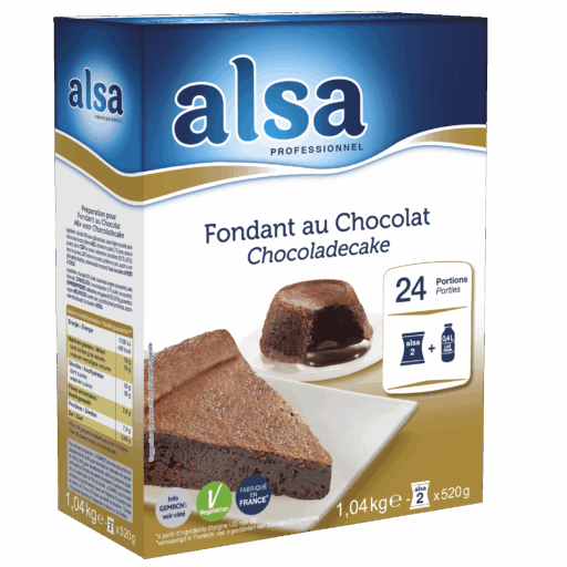 Fondant au Chocolat - alsa Professionnel