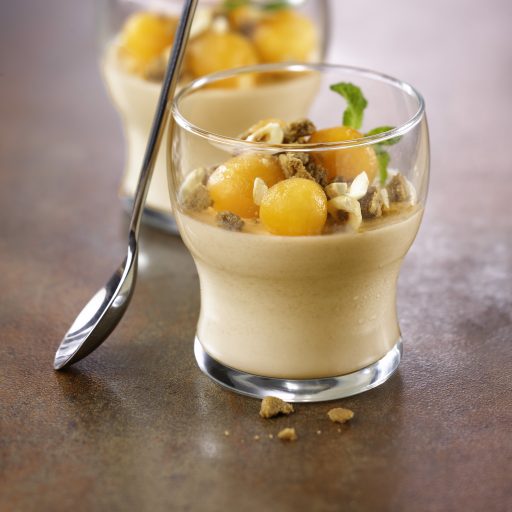 Verrine speculoos melon