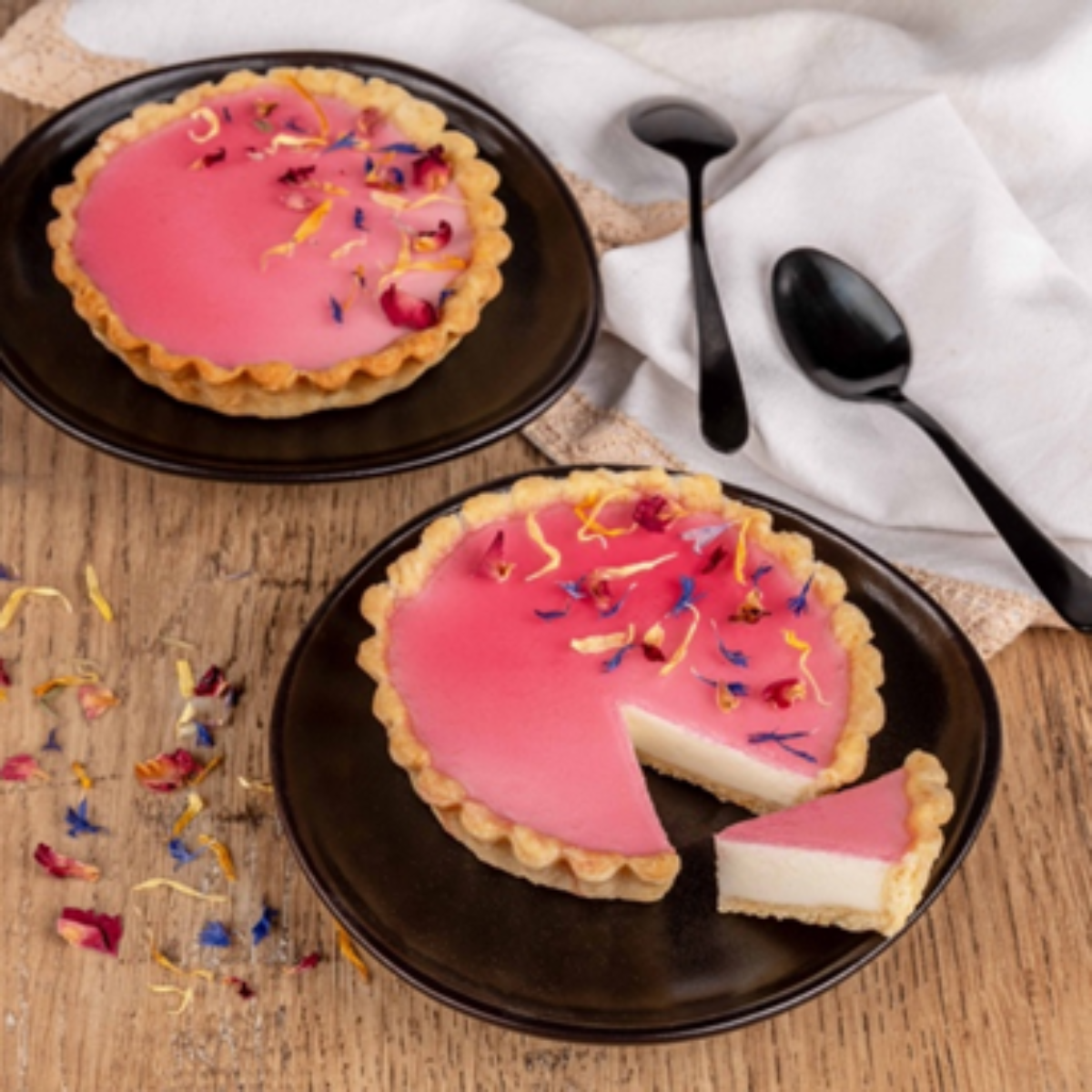 Tartelettes Panna Cotta Fruits Rouges