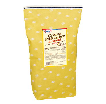 Crème Pâtissière à chaud 25 kg ancel