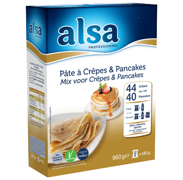 Pâte à Crêpes et Pancakes alsa Professionnel