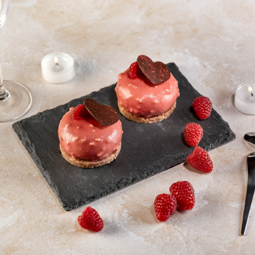 Amoureusement Gourmande - Pistache et Framboise St Valentin