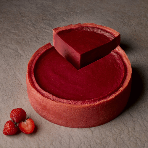 Flan Pâtissier à la Fraise - Condifa