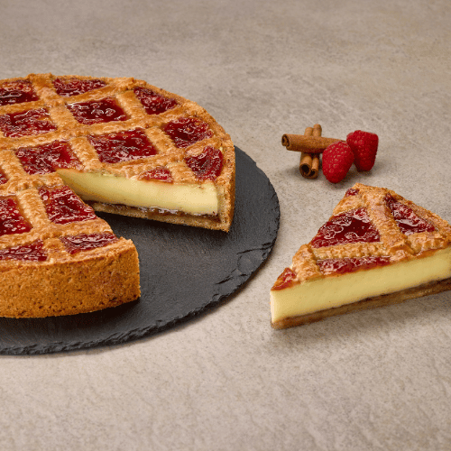 Flan Pâtissier Vanille Bourbon façon Linzer - Condifa