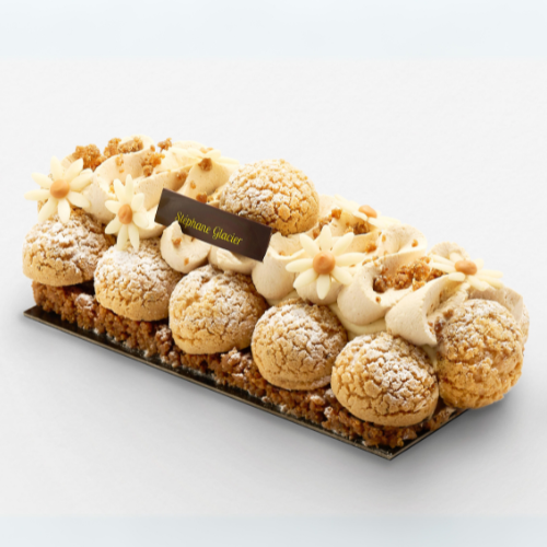 Comme un Saint-Honoré, A la vanille Tahitensis et aux parfums de caramel Stéphane Glacier Condifa