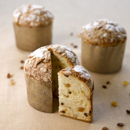 Réalisation d'une macaronade décor pour panettone