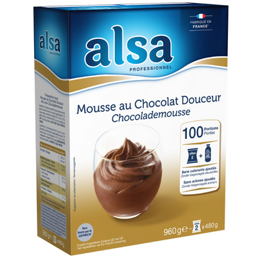 Mousse au Chocolat Douceur alsa Professionnel