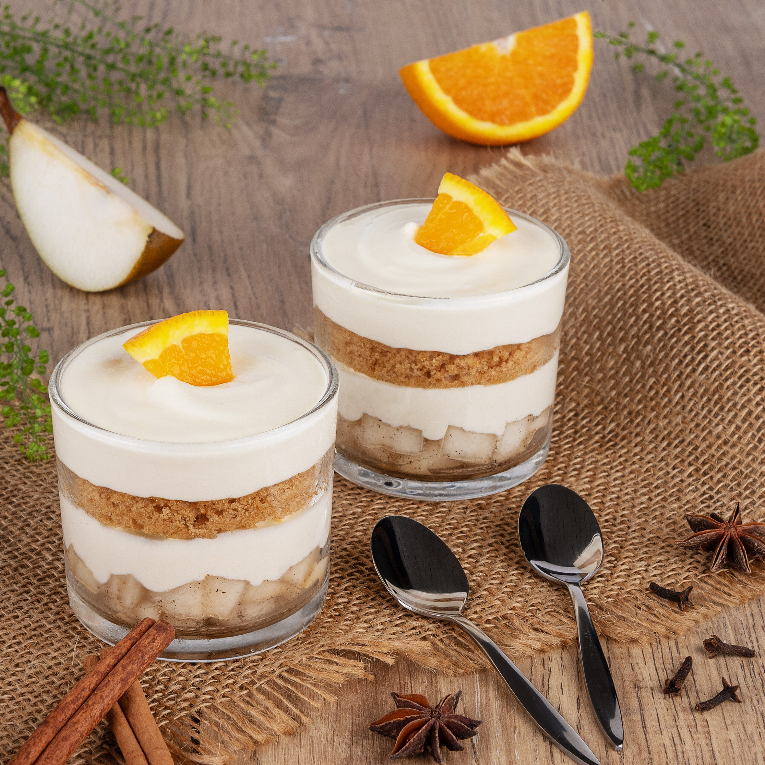 Tiramisu Poire & Pain d'Epices