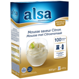 Mousse saveur Citron alsa Professionnel
