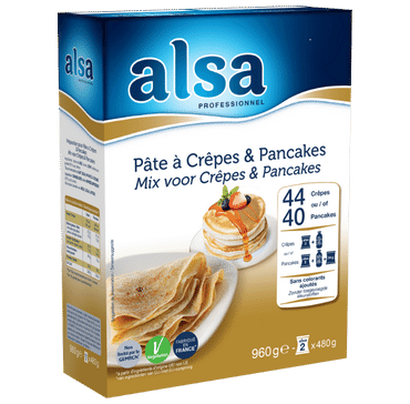 Pâte à Crêpes & Pancakes - alsa Professionnel