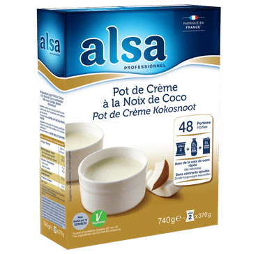 Pot de Crème à la Noix de Coco - alsa Professionnel