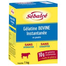 gélatine instantanée bovine Sébalcé