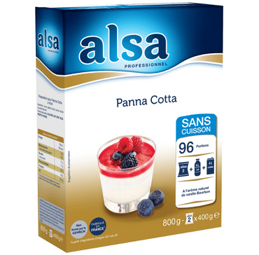 Panna Cotta à froid _ alsa Professionnel