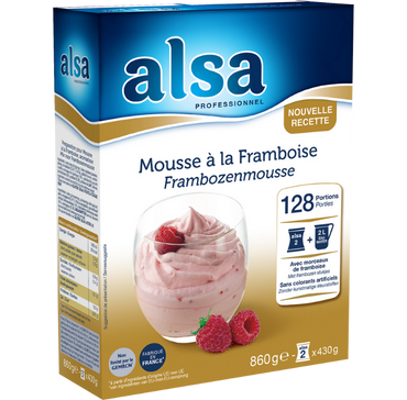 Mousse à la Framboise alsa Professionnel