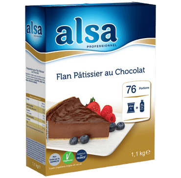 Flan Pâtissier au Chocolat - alsa Professionnel