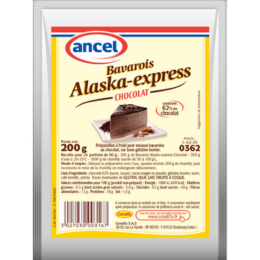 Bavarois alaska express chocolat ancel - Condifa