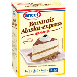 Bavarois alaska express tiramisu ancel - Condifa