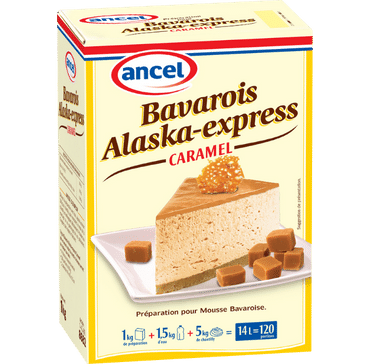 Bavarois alaska express caramel ancel - Condifa