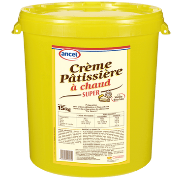 Crème pâtissière à chaud super ancel - Condifa
