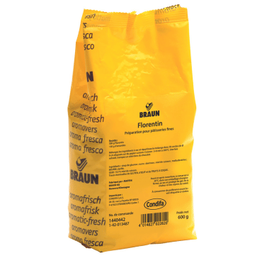 Préparation florentin nougatine Braun - Condifa
