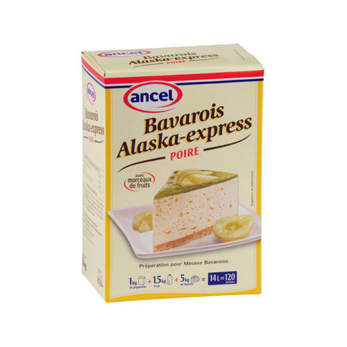 Bavarois alaska express poire ancel - Condifa