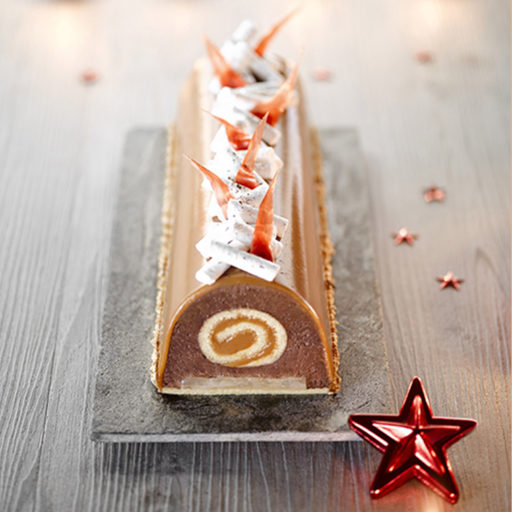 Recette de bûche tourbillon - Condifa