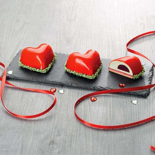 Recette de coeurs rouges - Condifa