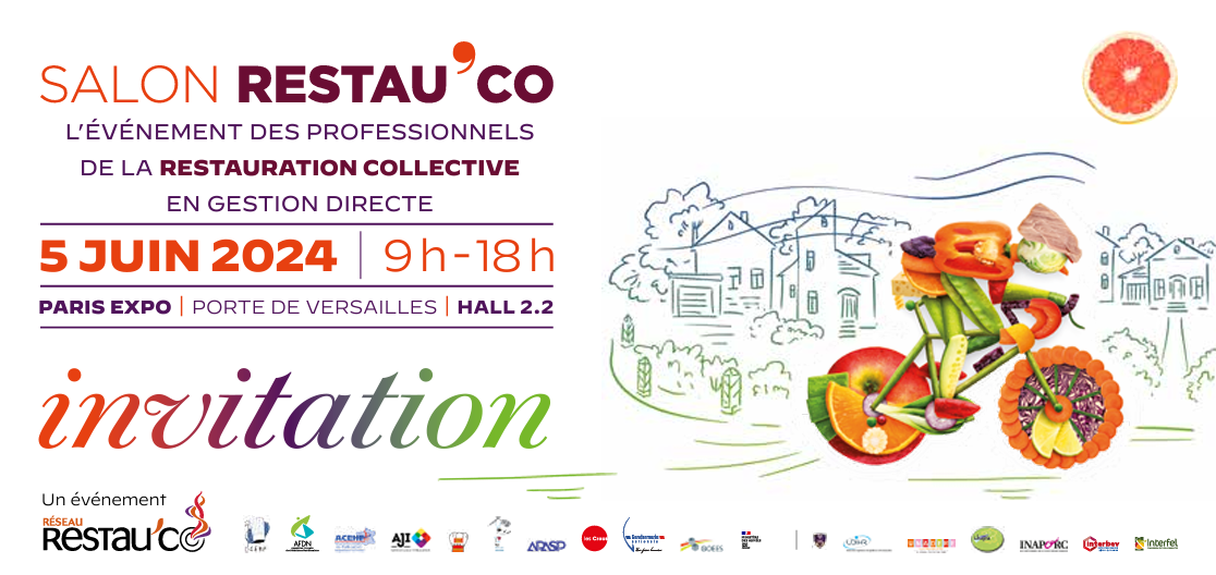Invitation restau'co Condifa
